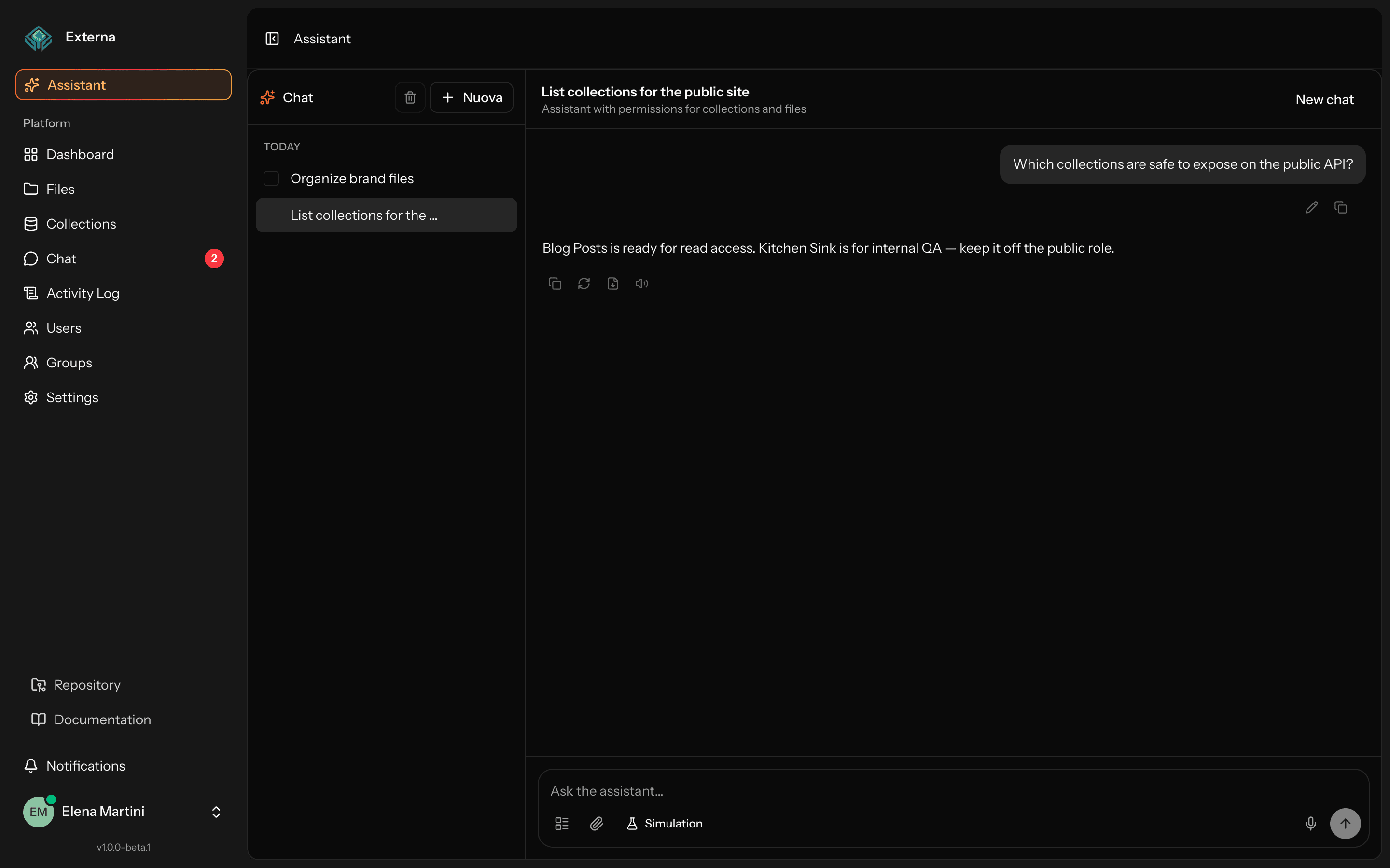 AI assistant