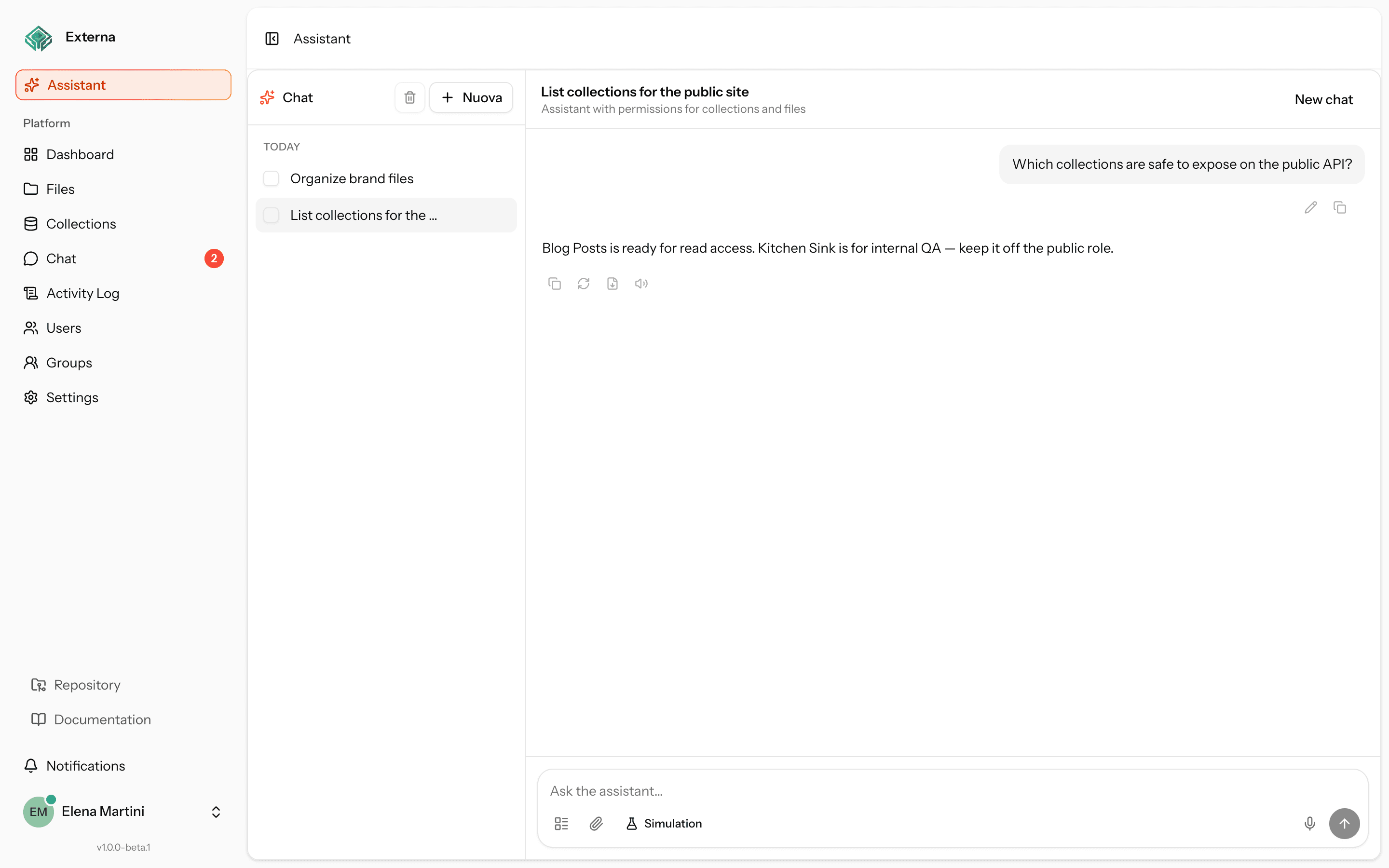 AI assistant
